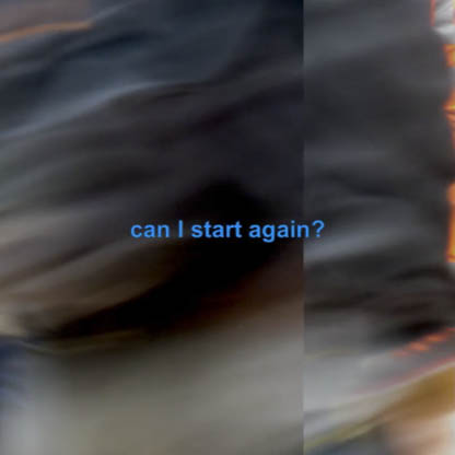 Philip Bradshaw, Still from always here, always now (there is no language without deceit), Routed Through Essex exhibition, Gibberd Gallery, 2015